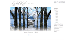 Desktop Screenshot of lesliekell.com